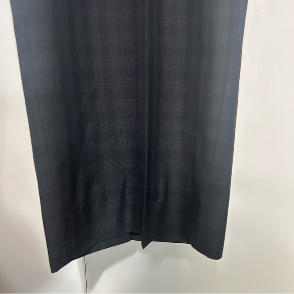 Sean John Fine Custom Tailored Black Checked Uncuffed Trousers Men’s 40Wx29L - Picture 3 of 13